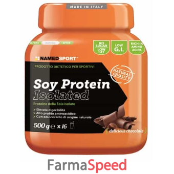 soy protein isolate delicious chocolate polvere 500 g