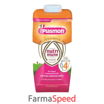 plasmon nutri-mune 4 liquido 2 pezzi