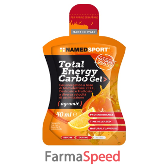 total energy carbo gel agrumix 40 ml