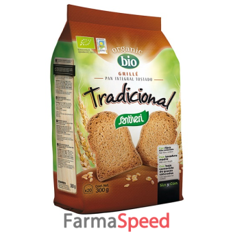 pane integrale tostato bio 300 g