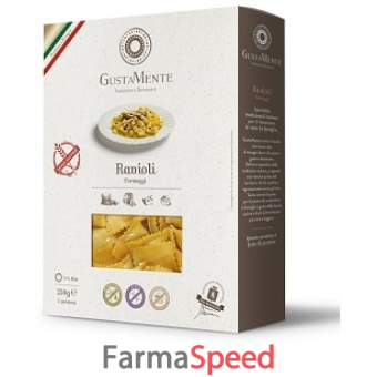 gustamente ravioli ai formaggi 250 g