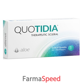 lente a contatto quotidia aloe scleral 1 pezzo
