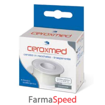 ceroxmed rocchetto trasparente ipoallergenico m5x2,5cm