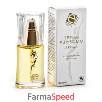 esprit equo serum purissimo argan ristrutturante antiage bio 30 ml