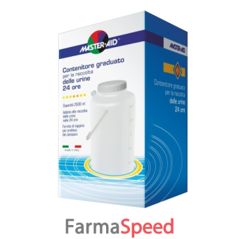 contenitore raccolta urina master-aid 24 h 2500 ml