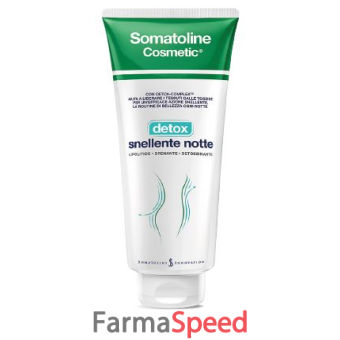 somatoline cosmetic detox snellente notte 400 ml
