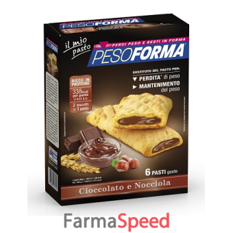 pesoforma biscotto cioccolato e nocciola 540 g