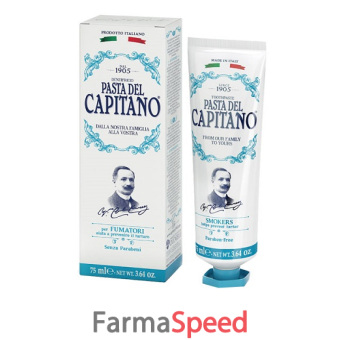 pasta del capitano dentifricio fumatori 75 ml