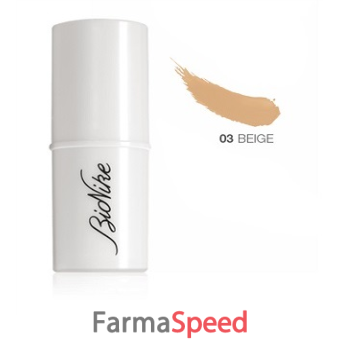defence color cover bionike fondotinta stick correttivo 03 beige 15 ml