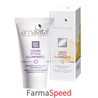 amavital essential colour cc crema ottica illuminante 30 ml