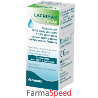 lacrimax zerodue gocce oculari 10 ml