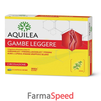 aquilea gambe leggere 20 compresse