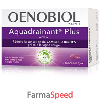oenobiol aquadrainant plus 45 compresse