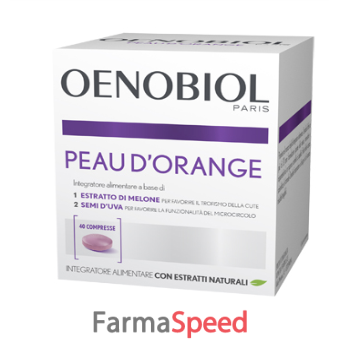 oenobiol peau d orange 40 compresse