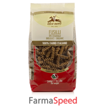 fusilli 100% farro integrale bio 500 g