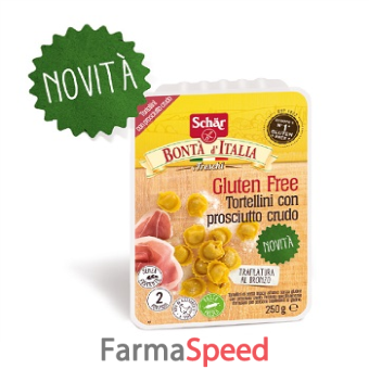 schar i freschi tortellini con prosciutto crudo