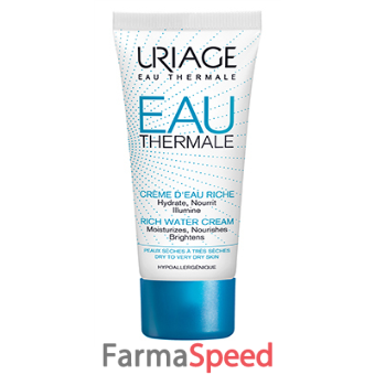 eau thermale crema ricca acq 40 ml