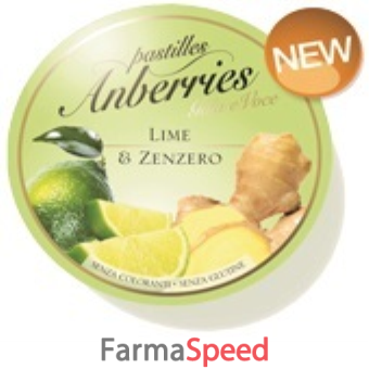 anberries lime e zenzero 55 g