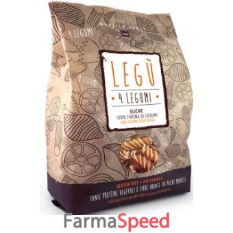 legu' non e' pasta eliche 4 legumi 100% italiani 250 g