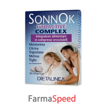 sonnok fitoactive complex 30 compresse orosolubili dietalinea