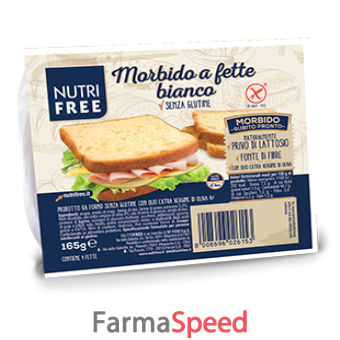 nutrifree morbido a fette bianco 165 g