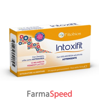 intoxifit 24 capsule gastroresistenti 600 mg