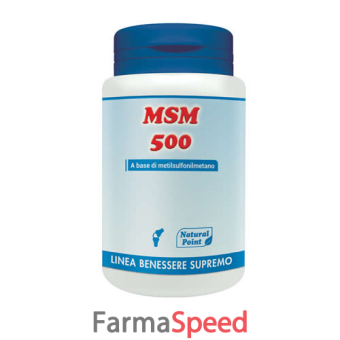 msm 500 100 capsule vegetali