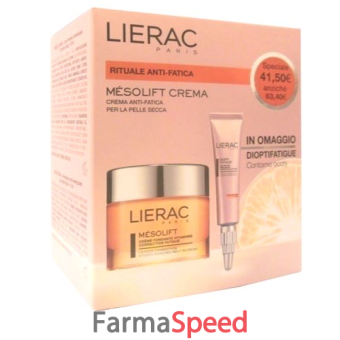 lierac mesolift crema 50 ml + dioptifatigue 10 ml