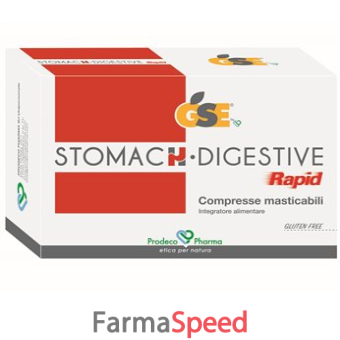 gse stomach digestive rapid 24 compresse masticabili