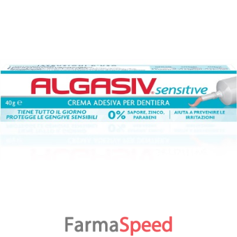 algasiv sensitive crema adesiva per protesi 40 g