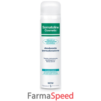 somatoline cosmetic deodorante ipersudorazione spray