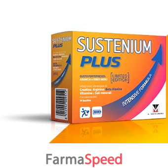 sustenium plus limited edition 14 bustine gusto fortefresco arancia e ribes