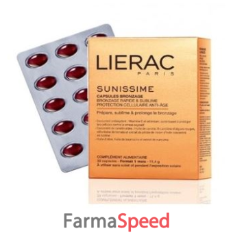 lierac sunissime 30 capsule