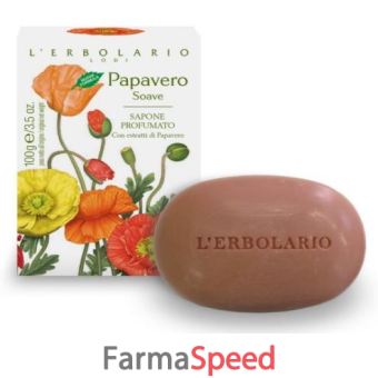 papavero soave sapone 100 g
