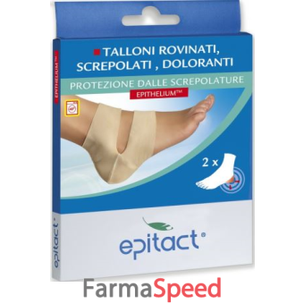 protezione per screpolature talloni epitact taglia unica 2 pezzi