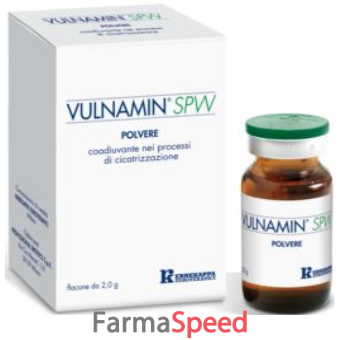 vulnamin spw medicazione in polvere di sodio jaluronato e aminoacidi 2 g