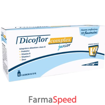 dicoflor complex junior 12 flaconi da 10 ml