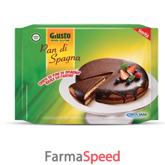 giusto senza glutine pan di spagna 150 g