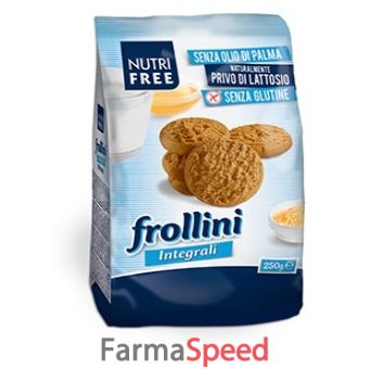 nutrifree frollini integrali 250 g