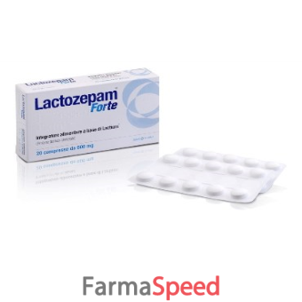 lactozepam forte 20 compresse
