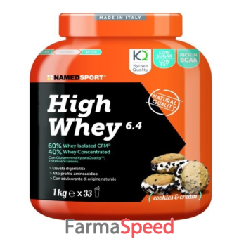 high whey cookies and cream 1 kg