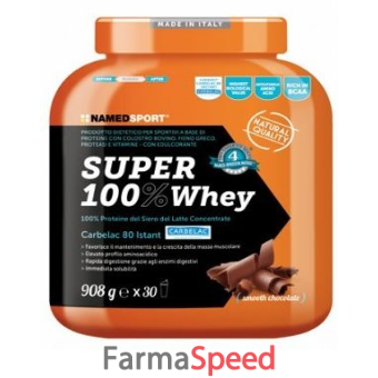 super 100% whey smooth chocolate 908 g