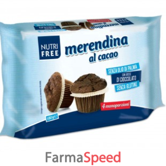 nutrifree merendina al cacao 4 x 45 g