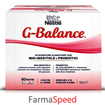 nestle g-balance 60 bustine da 2,68 g