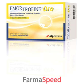 emortrofine oro 18 bustine