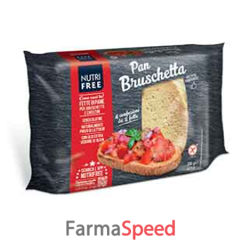 nutrifree panbruschetta gusto pizza 4 x 75 g