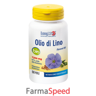 longlife olio di lino bio 50 perle