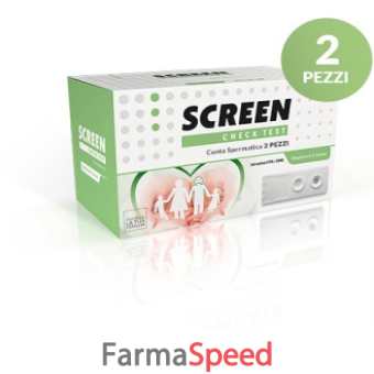  screen check test per l'individuazione di conta spermatica 2 pezzi 