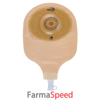 sacca per urostomia welland aurum profile uro midi trasparente ritagliabile 13-35 mm 10 pezzi