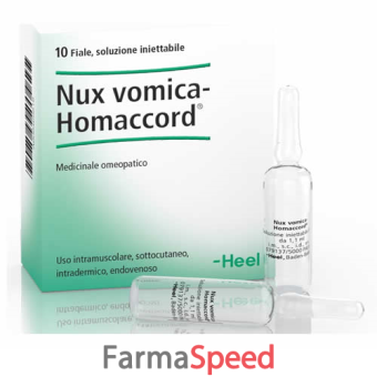 nux vomica homaccord 10 fiale heel